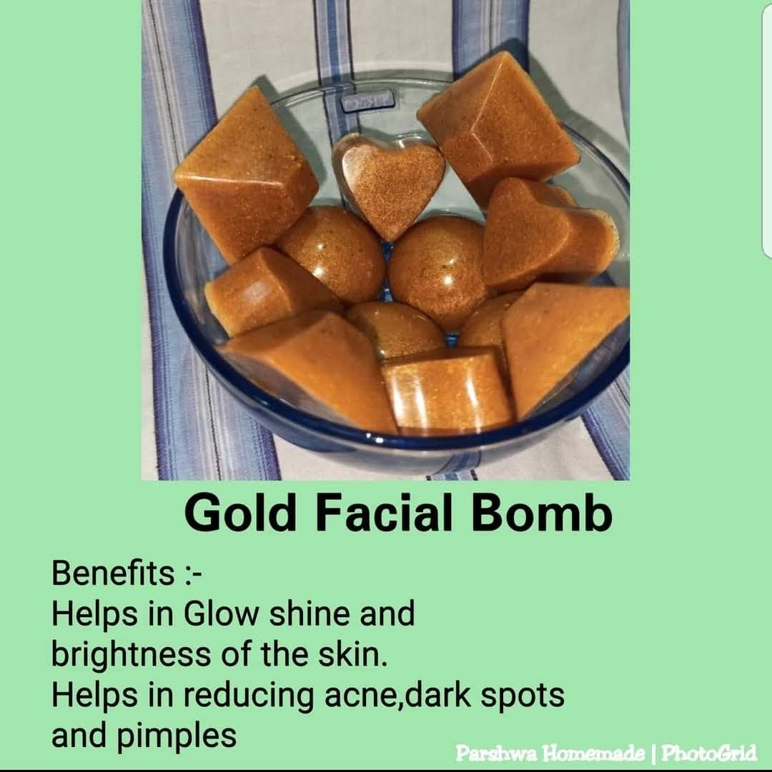 Gold Facial bombs