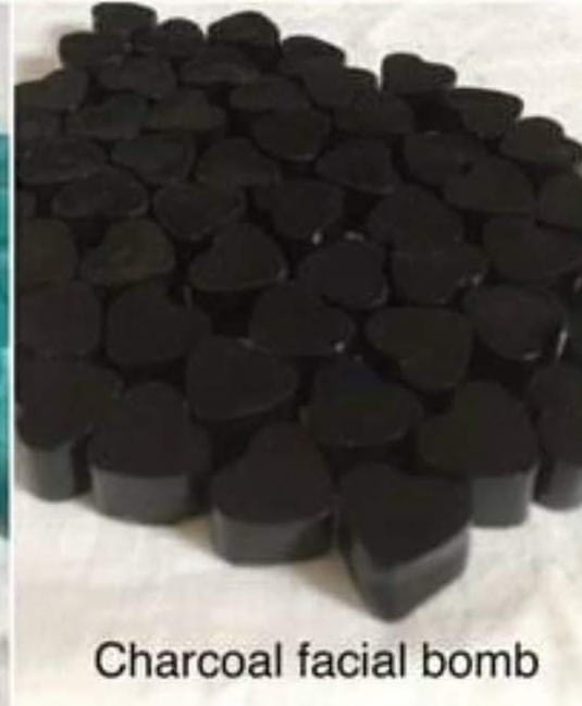 Activated Charcoal Facial Bombs