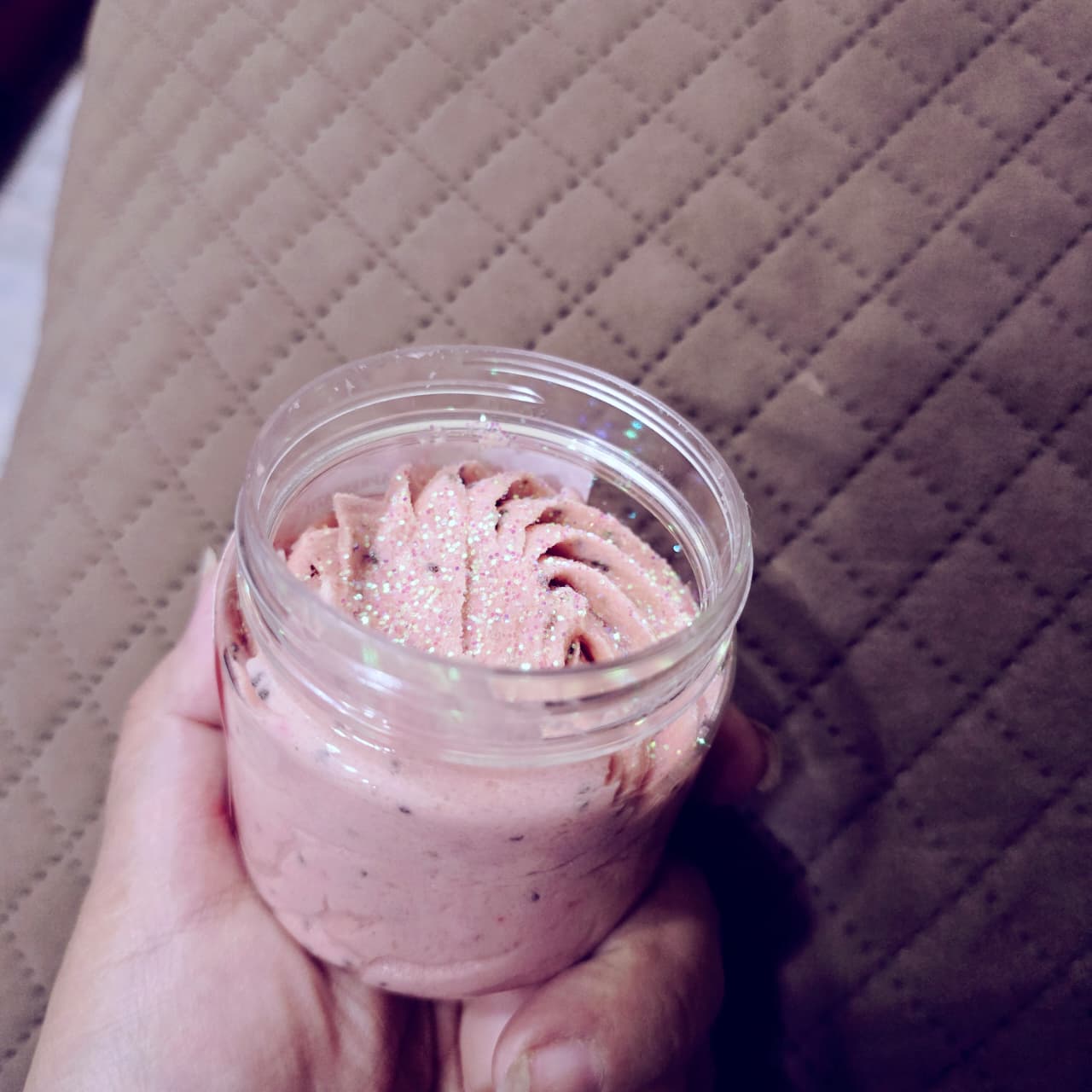 Strawberry Foaming Sugar Scrub