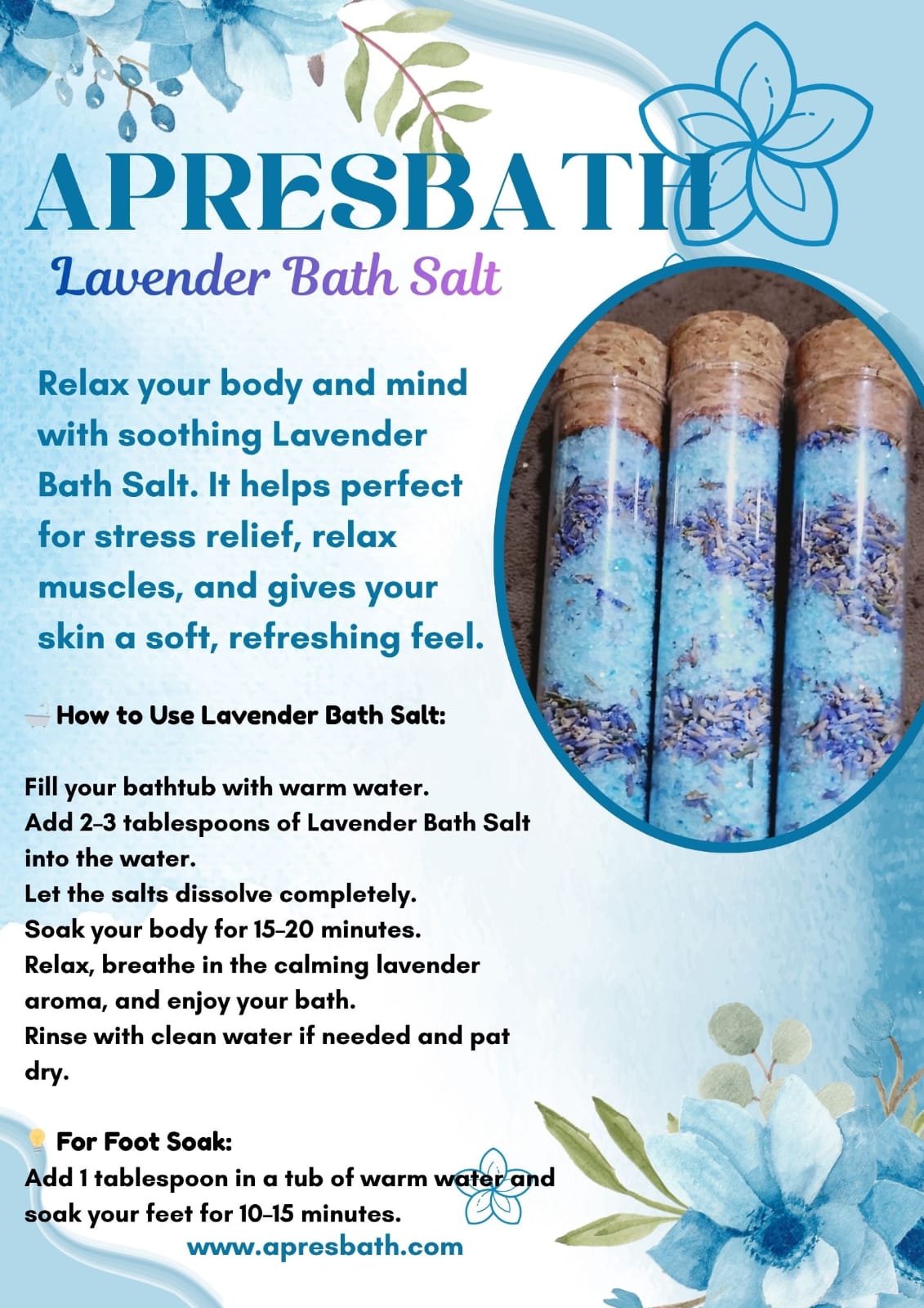 Lavender Bath Salt