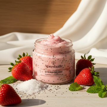 Strawberry Foaming Sugar Scrub