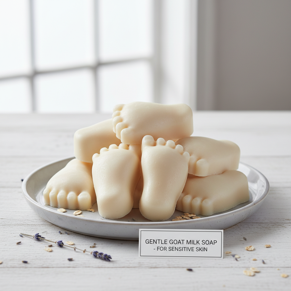 Baby foot Goat milk Soaps
