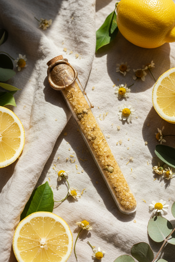 Lemon with Chamomile Bath Salt